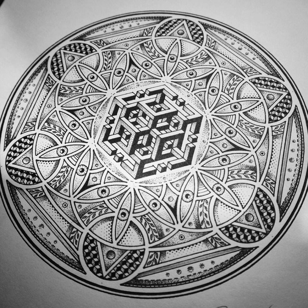 geometric mandala geometric mandala