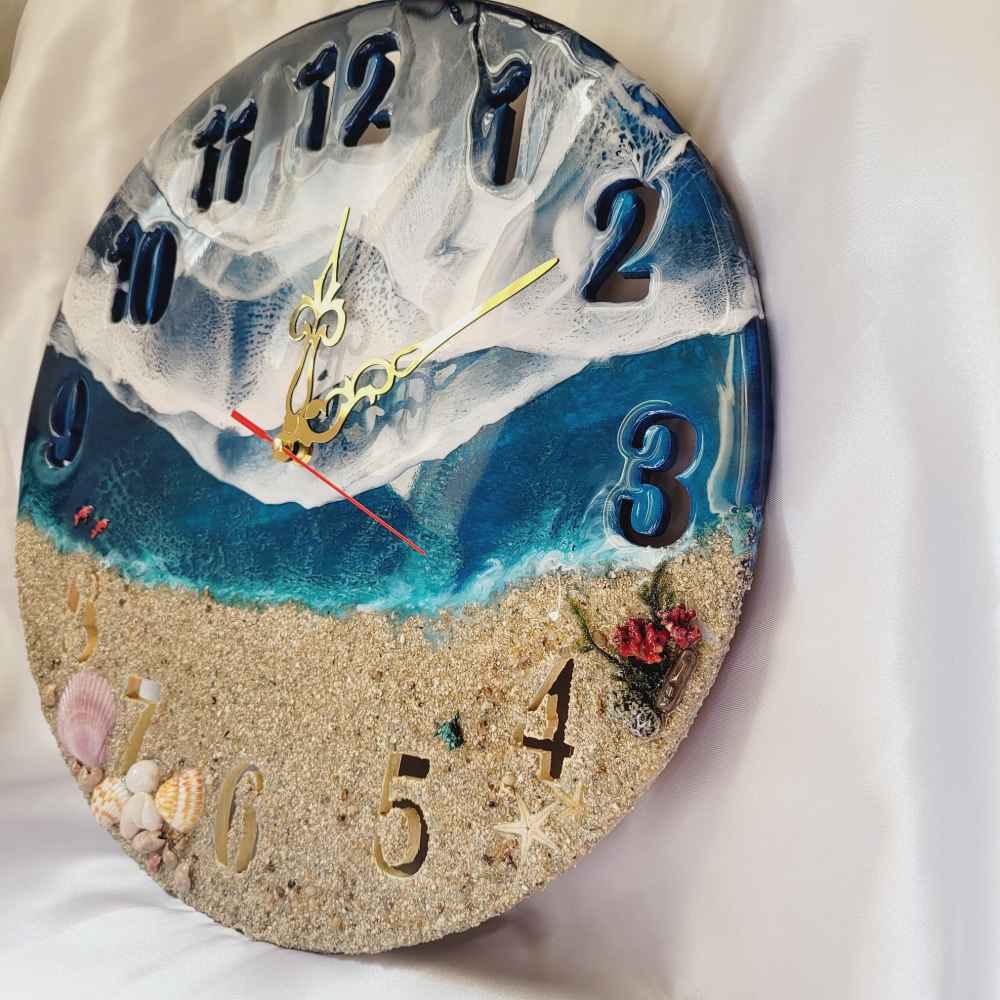 resin clock